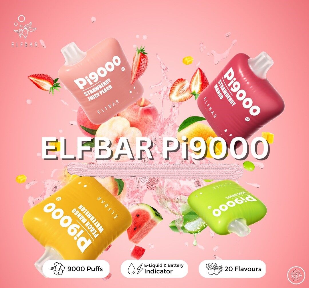 E-cigarettes Malaysia Store,Myvapor offers e-cigarettes, e-liquids, vape  kits Elf Bar has launched new products for the Malaysian market Elf Bar PI  9000.